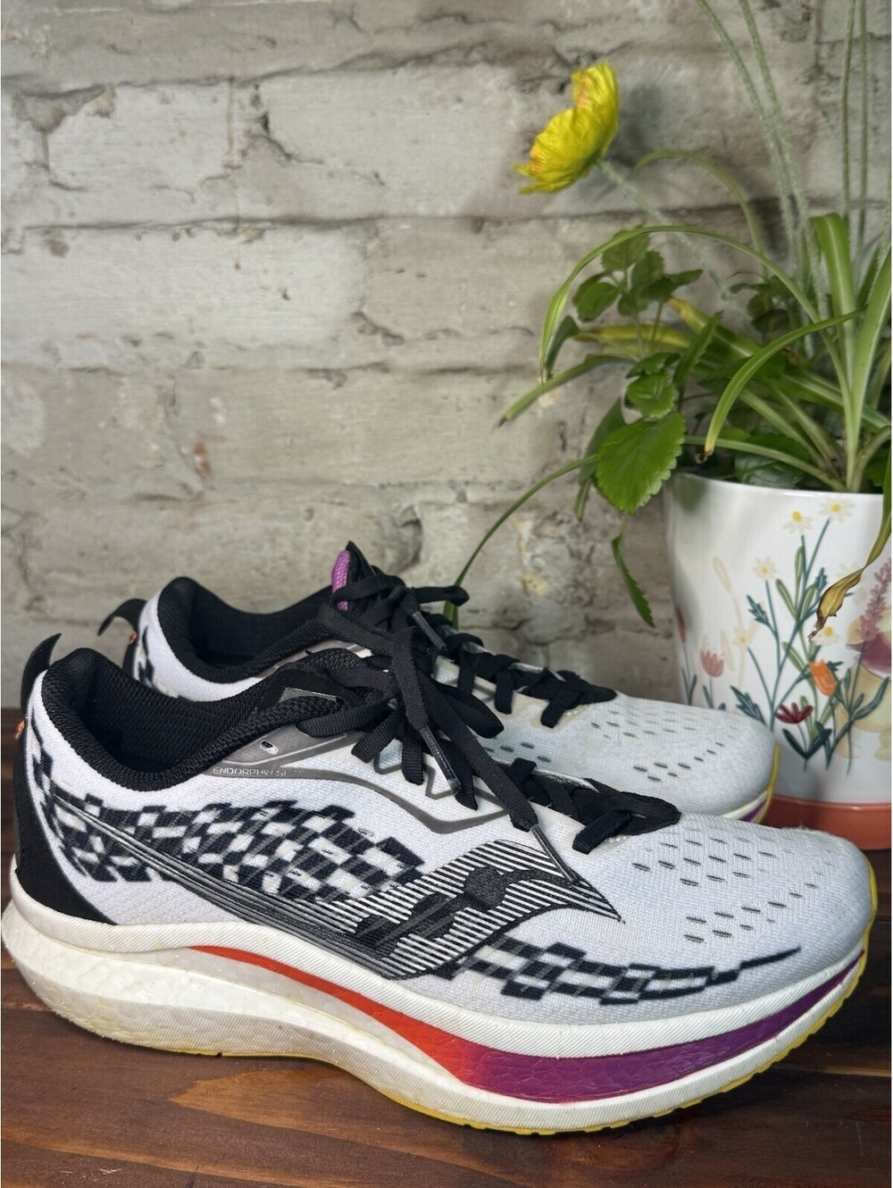 Saucony Endorphin Speed 2 Reverie 2021 Women’s White/Black Check Mesh S10688-40